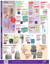 BabiesRUs catalogue Page 10: Pampers Active Baby Mega Box Nappies Assorted €399,90