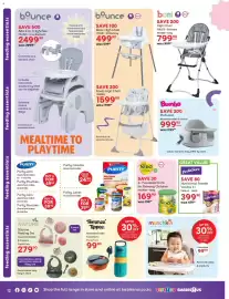 BabiesRUs catalogue Page 12: Munchkin Assorted €99,90, Purity Juices Assorted €39,90