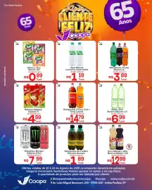 Catálogo Cocipa Página 1: Energético Monster €7,99, Refrigerante 2l Coca Cola + Fanta Laranja €14,79