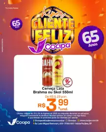 Catálogo Cocipa Página 3: Cerveja Lata Brahma ou Skol €3,99