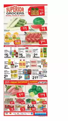 Superior Grocers weekly ad