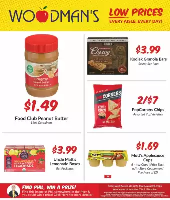 Woodman's (valid until 26-08)