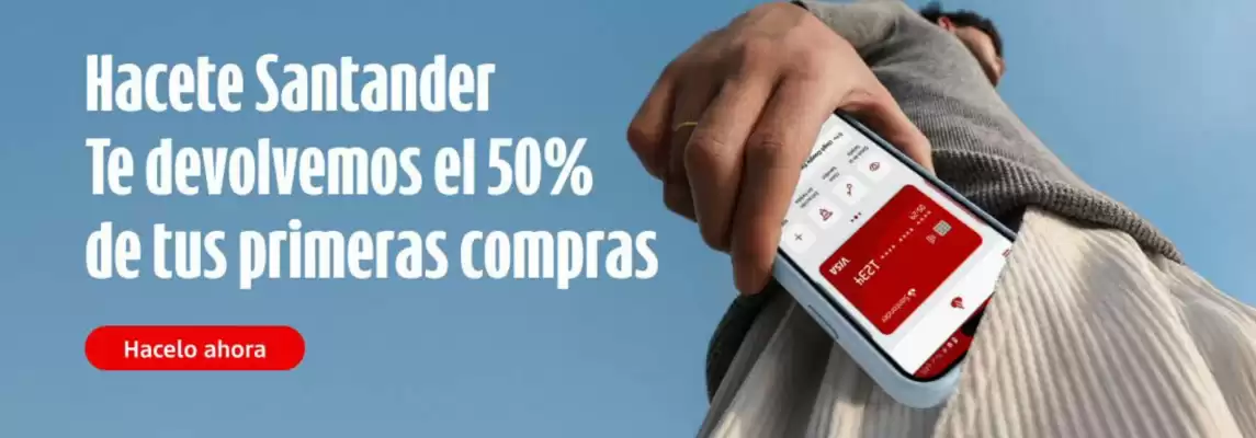 Santander Rio (válido hasta 2-09)