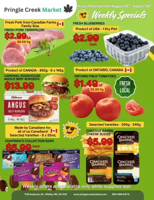 Pringle Creek Market (valid until 26-08)