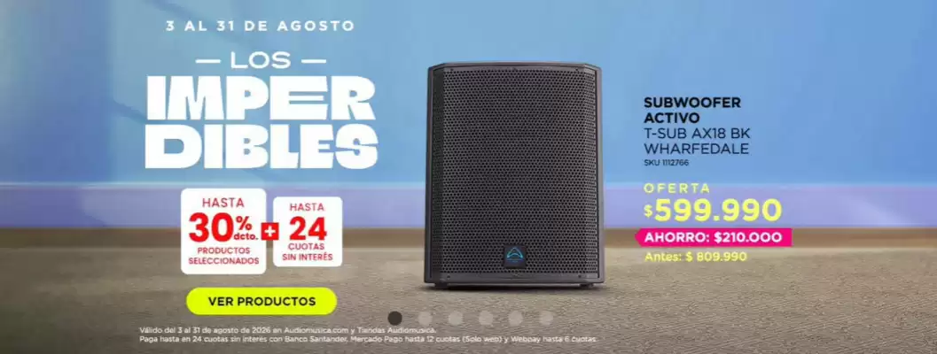 Audiomusica (válido hasta 2-09)