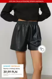 Sinsay gazetka Strona 3: Szorty z imitacji skóry €39,99