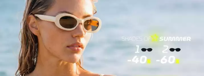 Folleto Hawkers Página 1: Shades of sunny €1,00