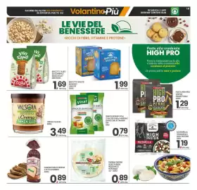 Volantino Eurospar Pagina 10: BISCOTTO SALUTE €1,99, PIADINA DESPAR SCELTAVERDE BIOLOGICO INTEGRALE €0,89