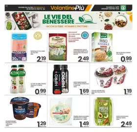 Volantino Eurospar Pagina 11: YOGURT MIX MILK PRO €1,19, Bresaola di tacchino €2,19