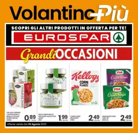 Volantino Eurospar Pagina 16: PESTO GENOVESE DI PRÀ SENZA AGLIO/CON AGLIO €1,99, CORN FLAKES €2,49