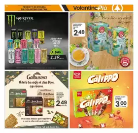 Volantino Eurospar Pagina 22: ENERGY DRINK MONSTER VARI TIPI €1,29, CALIPPO ALGIDA SUPER MIX €3,00