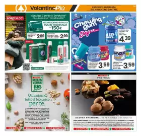 Volantino Eurospar Pagina 23: CHEWING GUM VIVIDENT/DAYGUM RIDUCE LA PLACCA/PROTEX 104G €3,59, VIVIDENT Blast €3,59