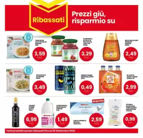 Volantino Eurospar Pagina 26: CARTA IGIENICA DESPAR 10 ROTOLI €2,59, CANDEGGINA PROFUMATA DESPAR 2,5L €1,49