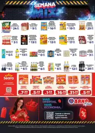 Encarte Bahamas Mix semana 34 Página 2: Cachaça 51 €12,99, Sanduíche hot hit seara €5,69