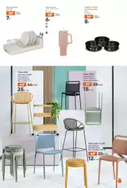 Folheto Hôma semana 34 Página 13: Juego 3 moldes antiadherentes €8,00, Escureplatos €7,00