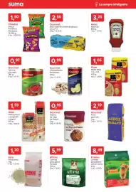 Folleto Suma Supermercados Página 6: Gallo pasta pluma o spaghetti integral €1,59, Gallo pasta fideo €1,05