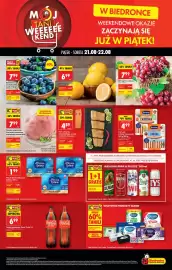 Biedronka gazetka Strona 1: Szyinka wierprzowa bez kości pakowana próżniowo Kraina Mięs €7,99