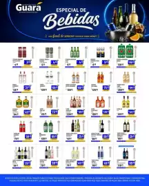 Encarte Supermercado Guará Página 1: Vinho chileno cosecha tarapacá €28,99, Licor cointreau €139,99