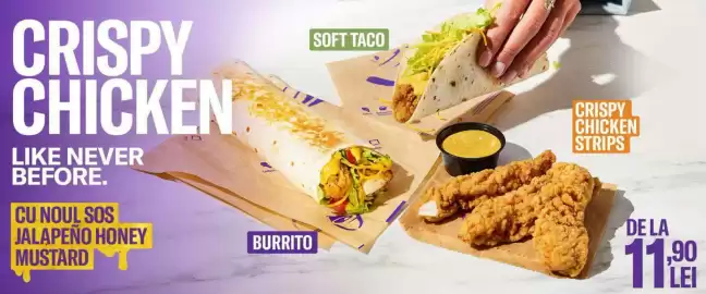 Catalog Taco Bell săptămâna 34 Pagină 1