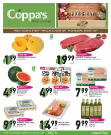 Coppa's Fresh Market flyer week 34 Page 1