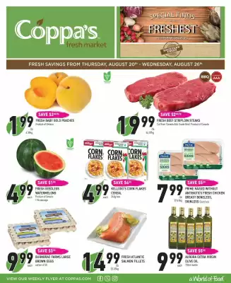 Coppa's Fresh Market (valid until 27-08)