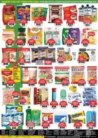 1UP catalogue Page 2: Bokomo Weet-Bix €65,00, ACE Instant Porridge €20,00