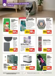 Catalogue Animalis page 6: PETLIBRO FONTAINE À EAU AUTOMATIQUE €59,99, NICE CARE Tapis à litière €5,59