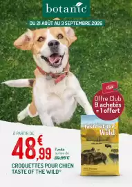 Catalogue Botanic page 1: Taste of the Wild Croquettes pour chien €48,99