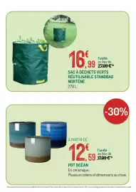 Catalogue Botanic page 10: NORTÈNE SAC À DÉCHETS VERTS €16,99, Pot océan €12,59