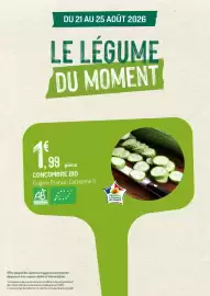 Catalogue Botanic page 13: CONCOMBRE BIO €1,99
