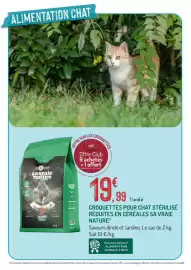 Catalogue Botanic page 4: Sav vraie nature croquettes pour chat stérilisé €19,99