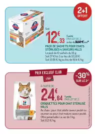 Catalogue Botanic page 5: Hill's Croquettes pour chat stérilisé €24,64, Hill's Science Plan sterilises 4 saveurs €12,33