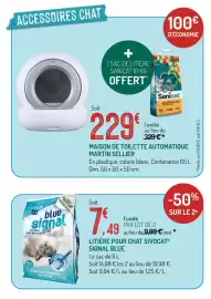 Catalogue Botanic page 7: SIVOCAT Litière pour chat €7,49, Martin Sellier Maison de toilette automatique €229,00