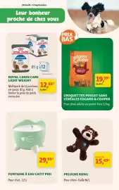 Catalogue Maxi Zoo page 2: Peluche kong €15,49, Royal canin care light weight €12,88