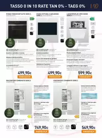 Volantino Unieuro Pagina 11: Serie 2 HAMPTONS €140,97, Frigorifero €281,94