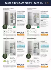 Volantino Unieuro Pagina 9: Frigorifero 3D 60 Serie 3 €799,90, Frigorifero €140,97