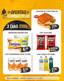 Catálogo Supermercados Varandas Página 2: Leite condensado italac €5,99, Margarina doriana cremosa com sal €6,49