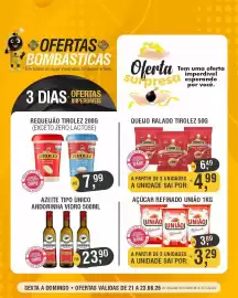 Catálogo Supermercados Varandas Página 3: Açúcar refinado união €3,29, Azeite tipo único andorinha vidro €23,90