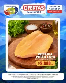 Catálogo Surtifamiliar Página 3: Pechuga pollo listo €5.990,00