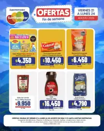 Catálogo Surtifamiliar Página 6: Arroz Sonora Premium €4.790,00, Nescafe tradicion €16.450,00