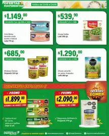 Catálogo Supermercados Damesco semana 34 Página 5: Dánica mostaza €68.500,00, Acapulco choclo amarillo en grano €1.290,00