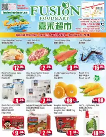 Fusion Supermarket flyer week 34 Page 1
