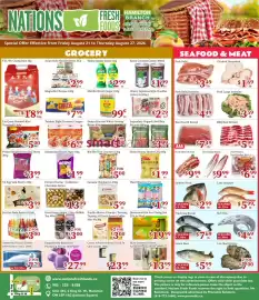 Nations Fresh Foods flyer week 34 Page 1