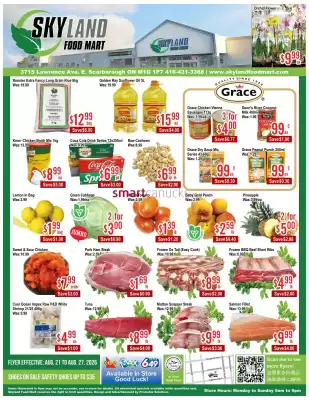 SkyFarm Food Mart (valid until 27-08)