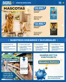 Catálogo Supermercados Damesco semana 34 Página 12: Super eco lunch €20.990,00, Handler criadores €33.900,00