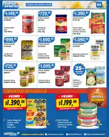 Catálogo Supermercados Damesco semana 34 Página 4: Nissin ramen carne, pollo, pollo picante o verduras €1.390,00