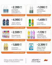 Catálogo El Milagro Mayorista semana 34 Página 2: Jardín limpiador desinfectante €1.139,00, Poett aromatizante €2.599,00