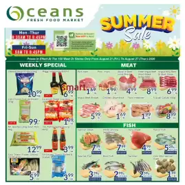 Oceans Fresh Food Market flyer week 34 Page 1