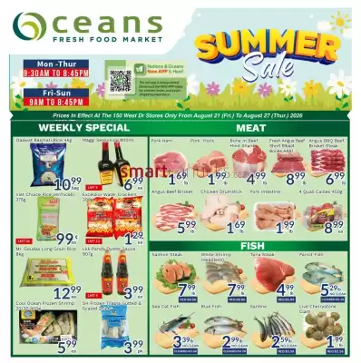 Oceans Fresh Food Market (valid until 27-08)