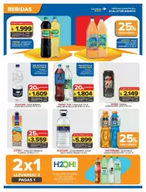 Folleto Carrefour Maxi Página 2: Gaseosa cola/lima limon regular €2,26, Terma - aperitivo s/alcohol varios sabores €3,15